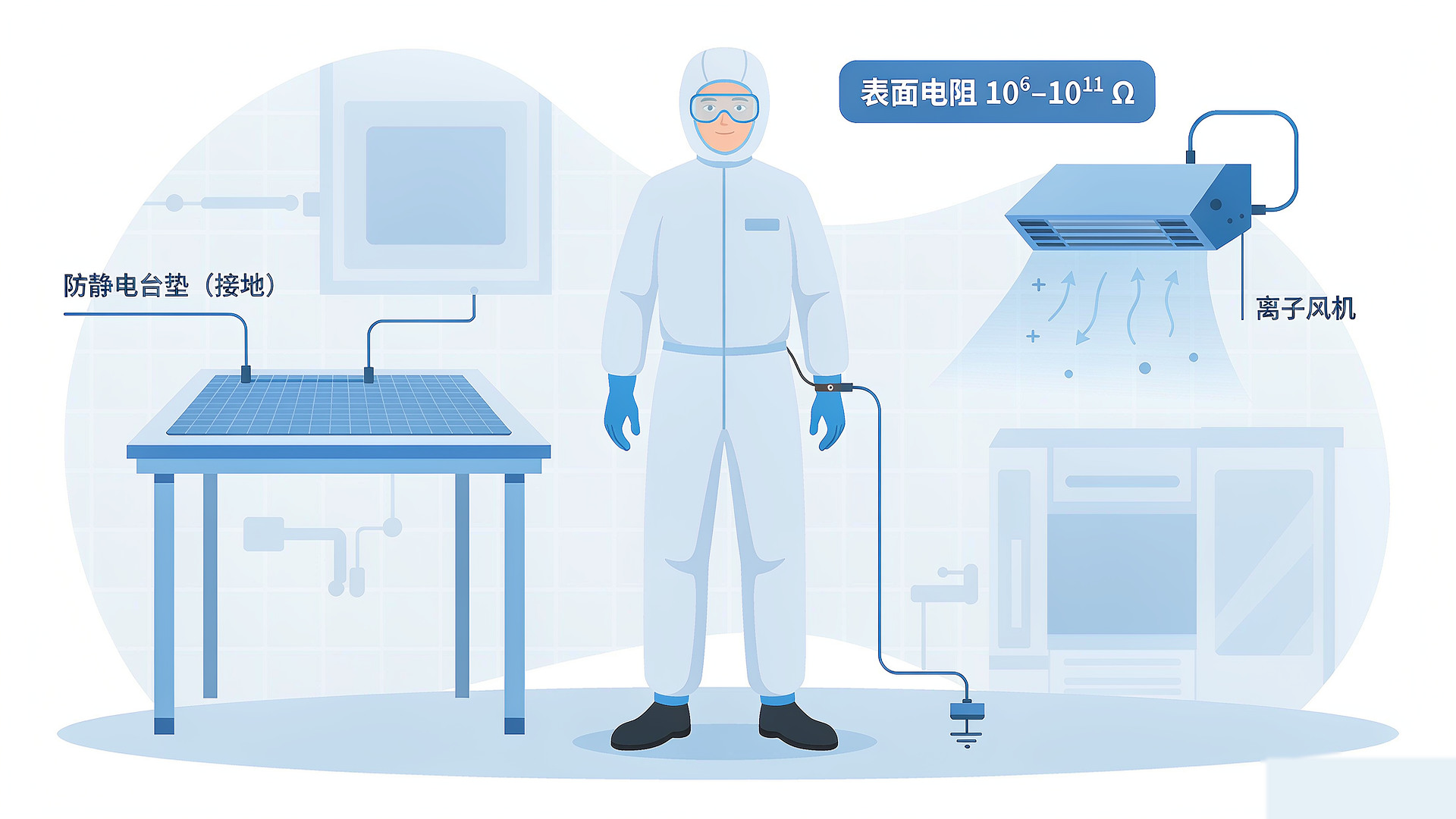 无尘室微污染控制与无尘耗材科学选型：静电防护与颗粒管控的技术逻辑