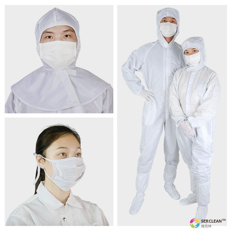防静电工作服穿着步骤