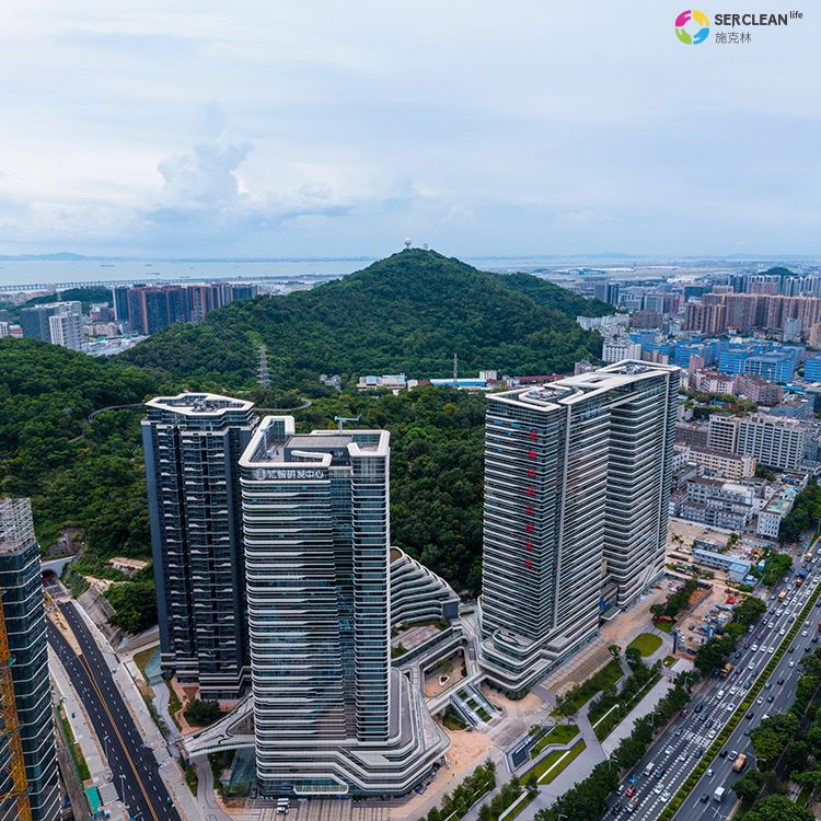 兴业卓辉所在地——汇智研发中心远景俯瞰图